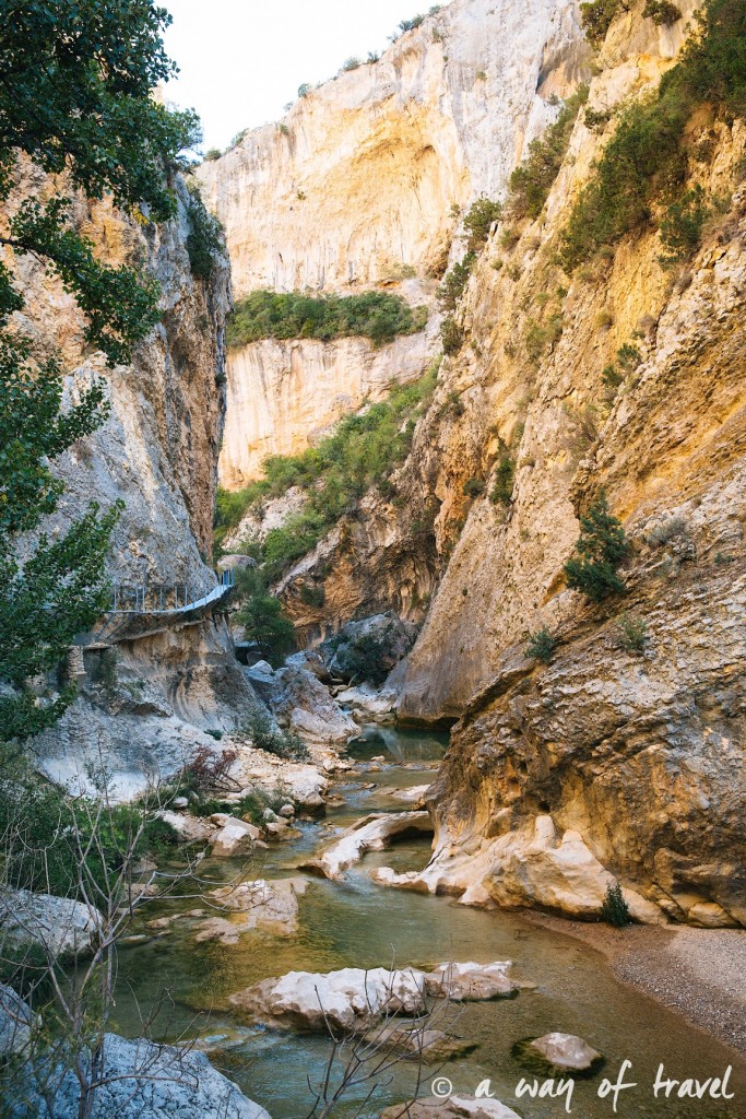 roadtrip sierra de gara espunge rio vero gorges canyon randonnée alquezar 32